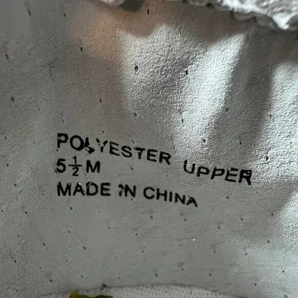 Isaac Mizrahi Glitter Sneakers Casual sz 5.5 Low-Top Lace-Up Womens Shoes Silver - Picture 8 of 10